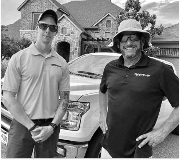 Owner of Raptor Roof and lead salesman providing free roofing inspections